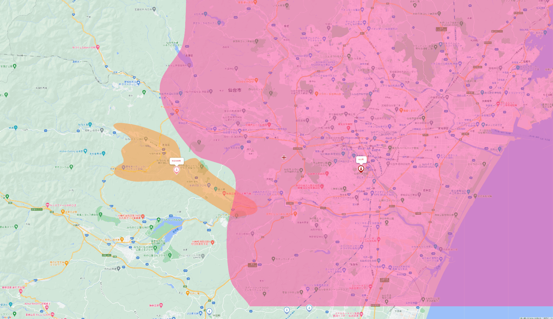 仙台市ならではの電波事情